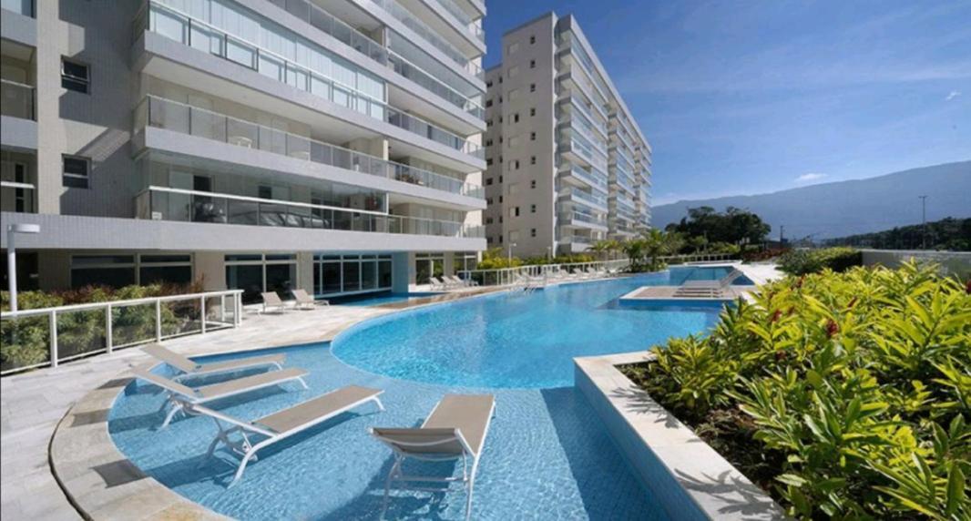 Apartamento Praia Bertioga Frente Mar 아파트 외부 사진